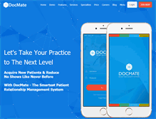 Tablet Screenshot of docmate.com